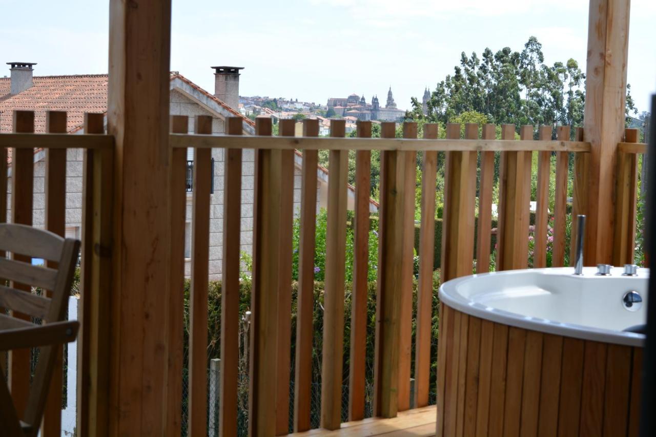 Cabanas Compostela - Cabana La Catedral Con Banera De Hidromasaje Σαντιάγο ντε Κομποστέλα Εξωτερικό φωτογραφία